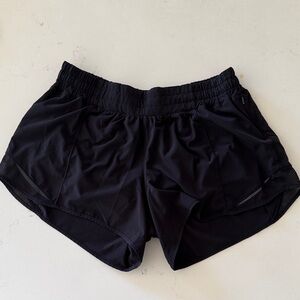 Lulu lemon black athletic shorts